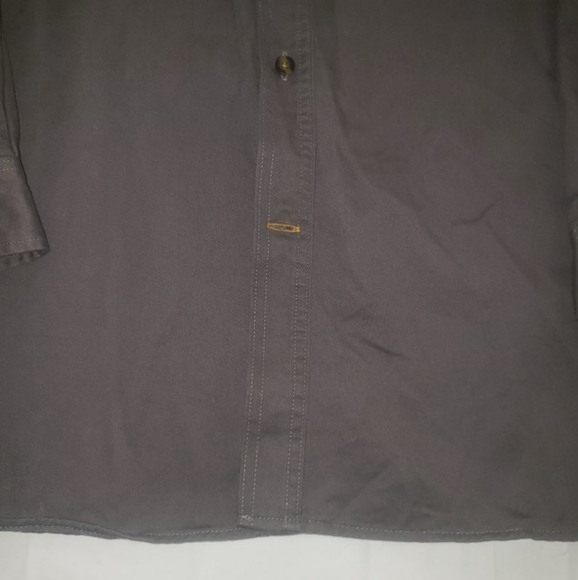 ✨️Carhartt✨️ Mens Original Fit Midweight Long Sleeve Button Front Shirt - Picture 3 of 5